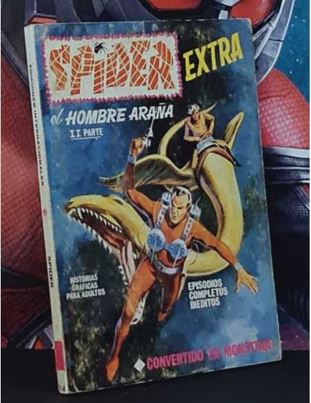 BUEN ESTADO SPIDER 24 CONVERTIDO EN MONSTRUO TACO EDICIONES VERTICE