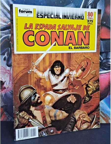 EXCELENTE ESTADO LA ESPADA SALVAJE DE CONAN ESPECIAL INVIERNO FORUM COMICS GRAPA