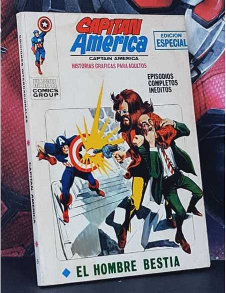 MUY BUEN ESTADO CAPITAN AMERICA 8 EL HOMBRE BESTÍA TACO EDICIONES VERTICE