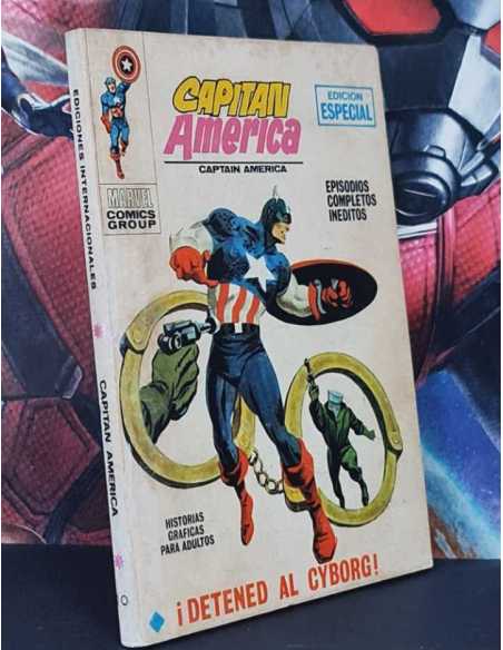 BUEN ESTADO CAPITAN AMERICA 10 DETENED AL CYBORG TACO EDICIONES VERTICE
