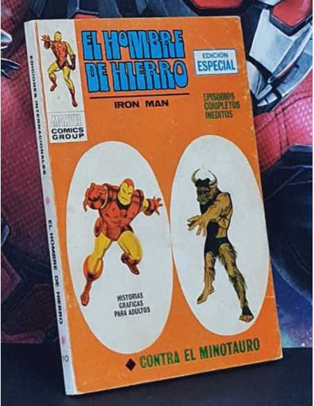MUY BUEN ESTADO EL HOMBRE DE HIERRO 10 CONTRA EL MINOTAURO TACO EDICIONES VERTICE