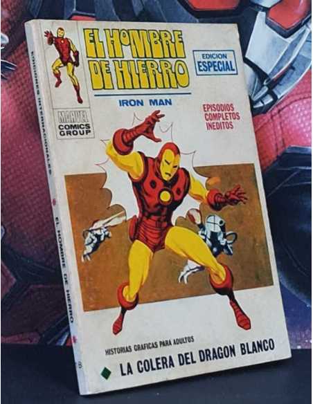 BUEN ESTADO EL HOMBRE DE HIERRO 18 LA COLERA DEL DRAGON BLANCO TACO EDICIONES VERTICE