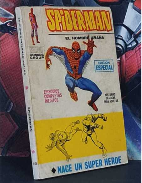 SPIDERMAN 16 NACE UN SUPER HEROE SPIDER-MAN NORMAL ESTADO TACO PRIMERA EDICION VERTICE