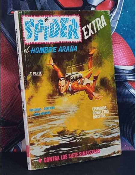 MUY BUEN ESTADO SPIDER 12 CONTRA LOS SIETE SINIESTROS TACO EDICIONES VERTICE