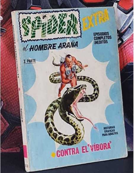 BUEN ESTADO SPIDER 23 CONTRA EL VIVORA TACO EDICIONES VERTICE