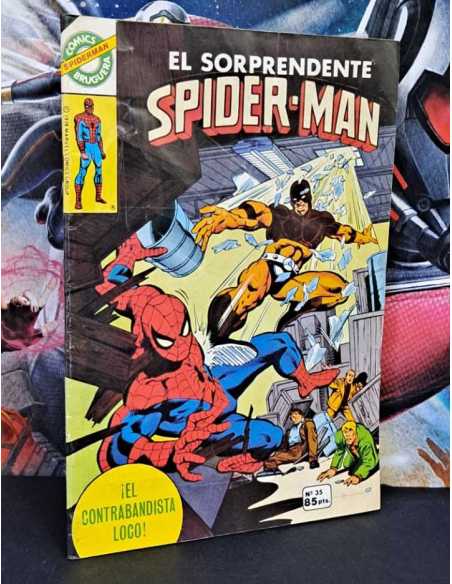 BUEN ESTADO SPIDERMAN 35 BRUGUERA GRAPA SPIDER-MAN