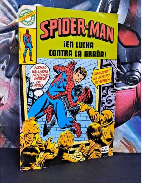 CASI EXCELENTE ESTADO SPIDERMAN 21 BRUGUERA GRAPA SPIDER-MAN