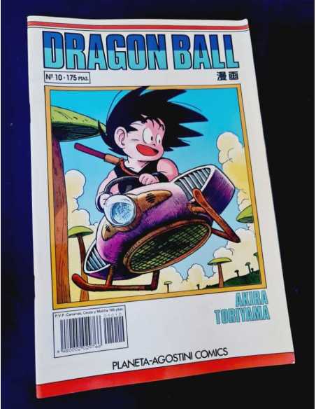 BUEN ESTADO DRAGON BALL 10 AKIRA TORIYAMA PLANETA MANGA GRAPA