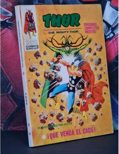 MUY BUEN ESTADO THOR 21 QUE VENGA EL CAOS TACO EDICIONES VERTICE
