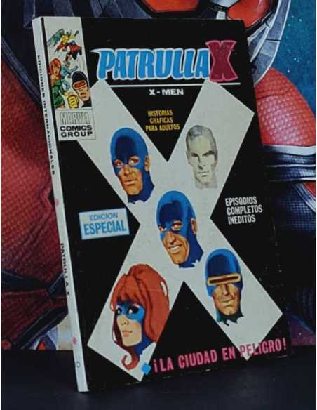 EXCELENTE ESTADO PATRULLA X 10 LA CIUDAD EN PELIGRO TACO PRIMERA EDICIONES VERTICE