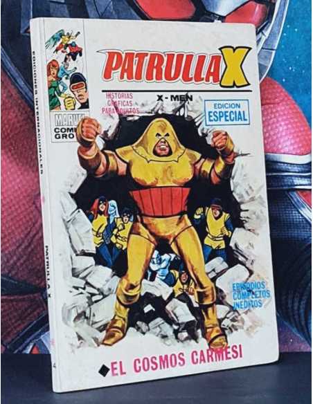 MUY BUEN ESTADO PATRULLA X 14 EL COSMOS CARMESI TACO PRIMERA EDICIONES VERTICE