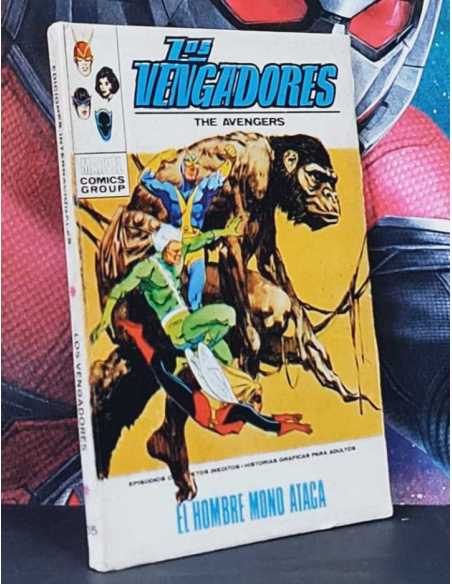 MUY BUEN ESTADO LOS VENGADORES 35 EL HOMBRE MONO ATACA EDICIONES VERTICE