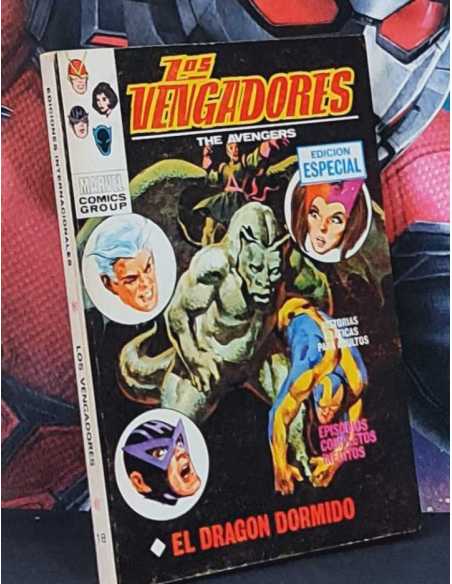 BUEN ESTADO LOS VENGADORES 18 EL DRAGÓN DORMIDO ESTADO TACO EDICIONES VERTICE