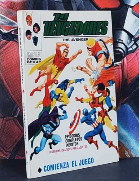 EXCELENTE ESTADO LOS VENGADORES 31 COMIENZA EL JUEGO TACO PRIMERA EDICIONES VERTICE