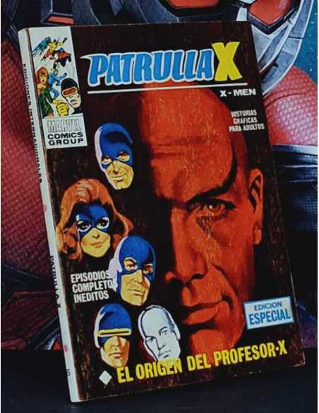 MUY BUEN ESTADO PATRULLA X 6 EL ORIGEN DEL PROFESOR X TACO PRIMERA EDICIONES VERTICE