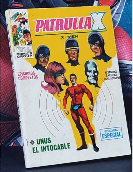 MUY BUEN ESTADO PATRULLA X 4 UNUS EL INTOCABLE TACO PRIMERA EDICIONES VERTICE