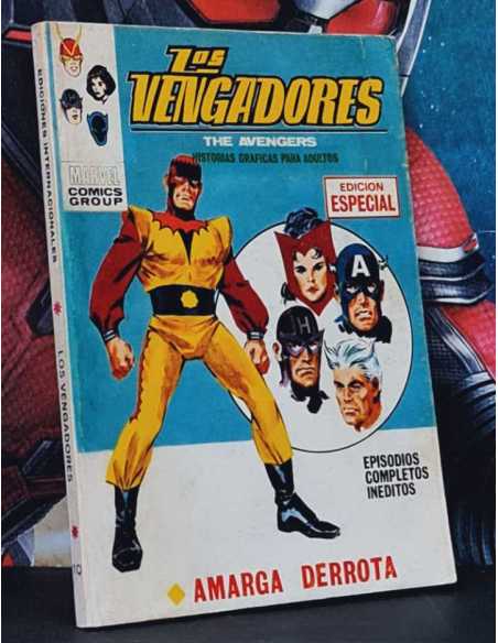 MUY BUEN ESTADO LOS VENGADORES 10 AMARGA DERROTA TACO EDICIONES VERTICE