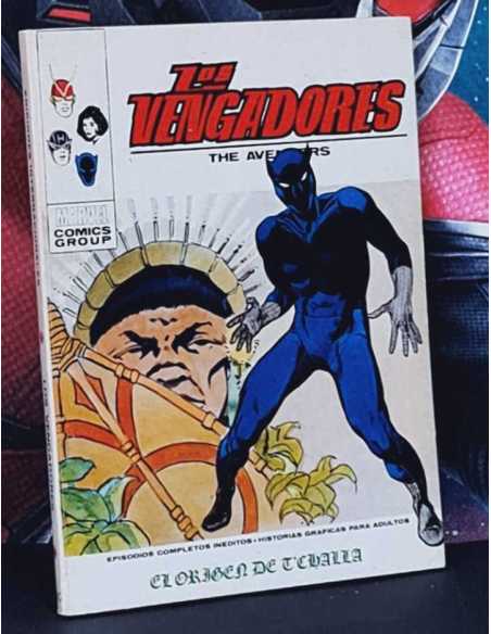 CASI EXCELENTE ESTADO LOS VENGADORES 40 EL ORIGEN DE TCHALLA TACO EDICIONES VERTICE