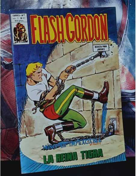 CASI EXCELENTE ESTADO FLASH GORDON 41 VOL.1 MING EL IMPLACABLE VOL I GRAPA VERTICE