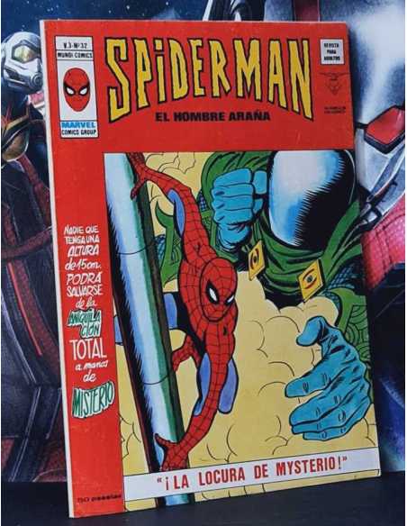 EXCELENTE ESTADO SPIDERMAN 32 LA LOCURA DE MYSTERIO VOL.3 VOL III GRAPA VERTICE SPIDER-MAN