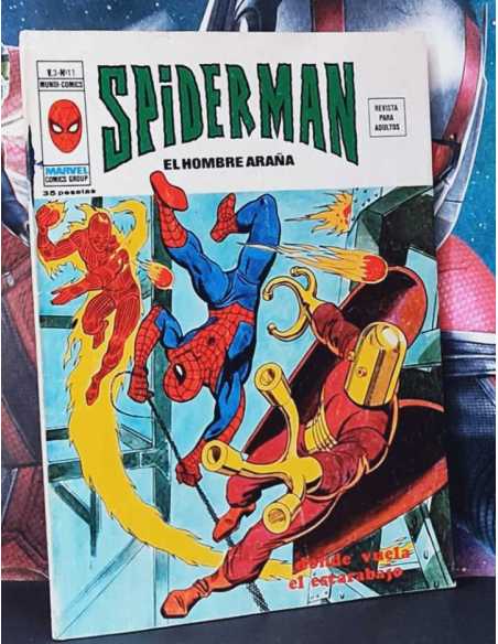 CASI EXCELENTE ESTADO SPIDERMAN 11 DONDE VUELA EL ESCARABAJO VOL.3 VOL III GRAPA VERTICE SPIDER-MAN
