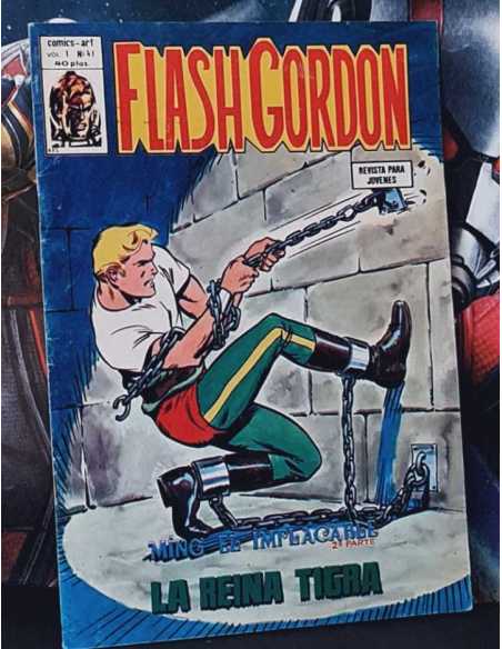 MUY BUEN ESTADO FLASH GORDON 41 LA REINA TIGRA VOL.1 VOL I GRAPA VERTICE