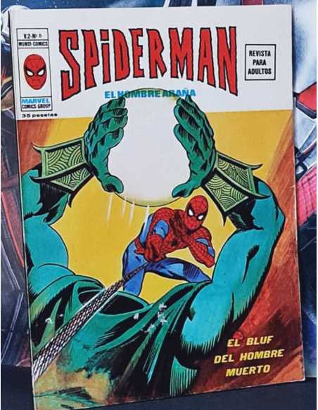 EXCELENTE ESTADO SPIDERMAN 6 EL BLUF DEL HOMBRE MUERTO VOL.2 VOL II GRAPA VERTICE SPIDER-MAN