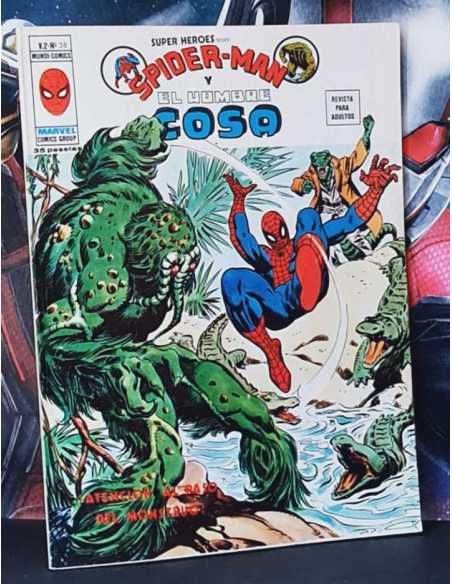 EXCELENTE ESTADO SUPER HEROES 38 ATENCIÓN AL PASO DEL MONSTRUO VOL.2 VOL II GRAPA VERTICE