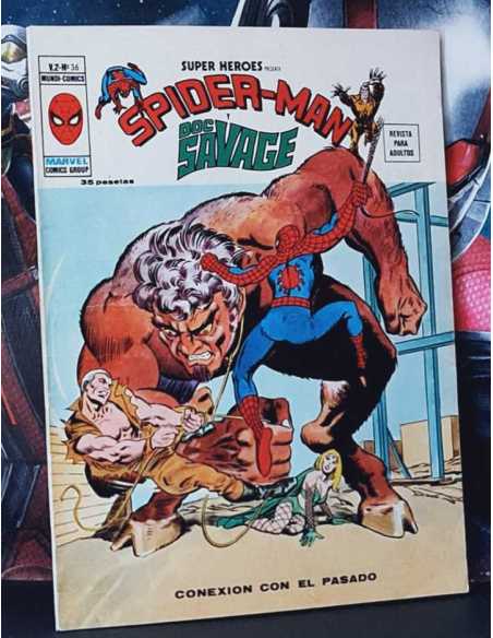 EXCELENTE ESTADO SUPER HEROES 36 CONEXIÓN CON EL PASADO VOL.2 VOL II GRAPA VERTICE