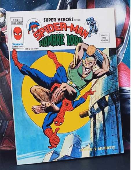 EXCELENTE ESTADO SUPER HEROES 33 NIEVE Y MUERTE VOL.2 VOL II VERTICE