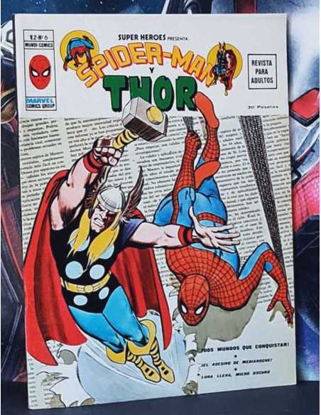 DE KIOSCO SUPER HEROES 6 DOS MUNDOS POR CONQUISTAR VOL.2 VOL II VERTICE