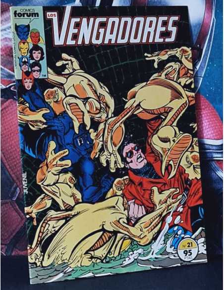 CASI EXCELENTE ESTADO LOS VENGADORES 21 GRAPA VOL.1 VOL I COMICS FORUM