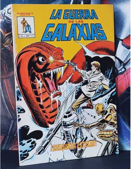 CASI EXCELENTE ESTADO LA GUERRA DE LA GALAXIAS 6 BÚSQUEDA ESTELAR GRAPA VERTICE