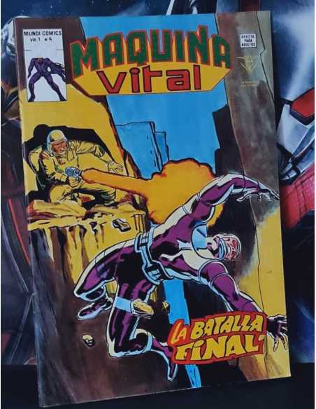 MUY BUEN ESTADO MÁQUINA VITAL 5 LA BATALLA FINAL PEGATINA PRECIO VÉRTICE