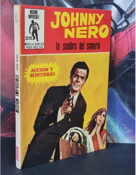 CASI EXCELENTE ESTADO MISION IMPOSIBLE 25 JOHNNY NERO LA SOMBRA DEL SAMURAI EUREDIT