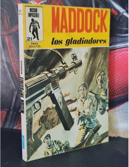 CASI EXCELENTE ESTADO MISION IMPOSIBLE 21 MUDDOCK LOS GLADIADORES EUREDIT