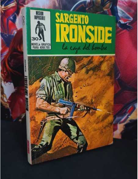 CASI EXCELENTE ESTADO MISION IMPOSIBLE 30 SARGENTO IRONSIDE LA CAZA DEL HOMBRE EUREDIT