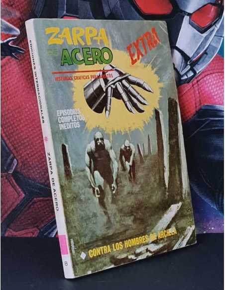 MUY BUEN ESTADO ZARPA DE ACERO 8 CONTRA LOS HOMBRES DE ARCILLA TACO EDICIONES VERTICE