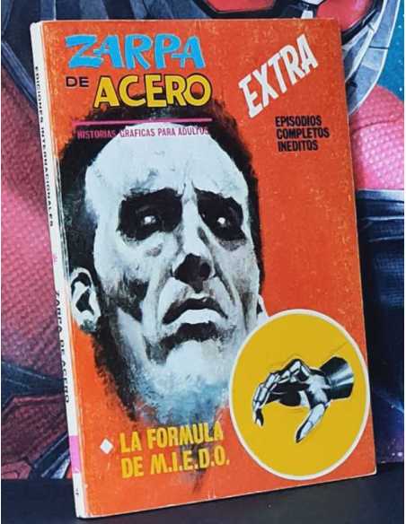 CASI EXCELENTE ESTADO ZARPA DE ACERO 14 LA FORMULA MIEDO TACO EDICIONES VERTICE