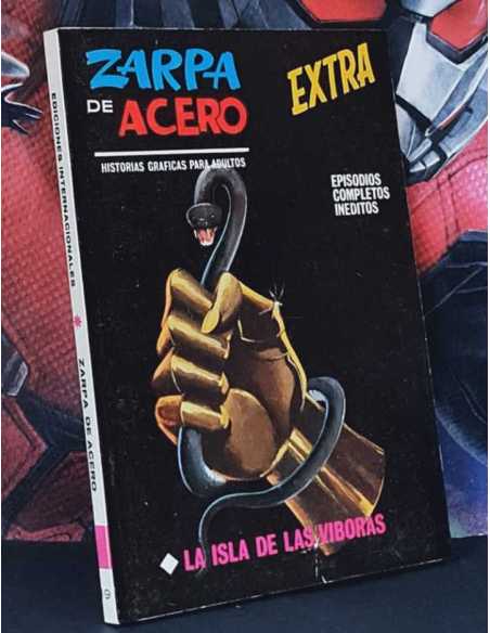 EXCELENTE ESTADO ZARPA DE ACERO 19 LA ISLA DE LAS VIVORAS TACO EDICIONES VERTICE