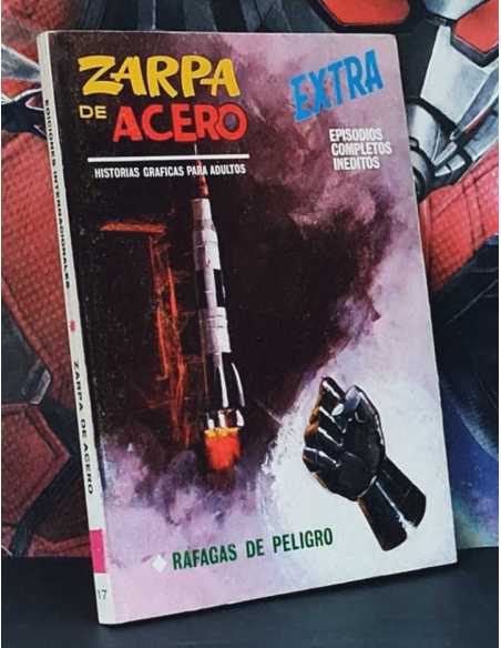EXCELENTE ESTADO ZARPA DE ACERO 17 RÁFAGAS DE PELIGRO TACO EDICIONES VERTICE