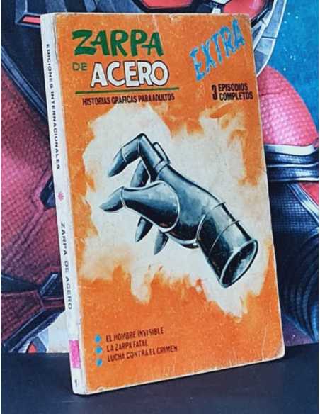 ZARPA DE ACERO 1 NORMAL ESTADO EL HOMBRE INVISIBLE TACO EDICIONES VERTICE
