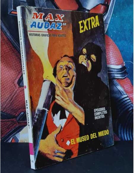 CASI EXCELENTE ESTADO MAX AUDAZ 14 EL MUSEO DEL MIEDO TACO EDICIONES VERTICE