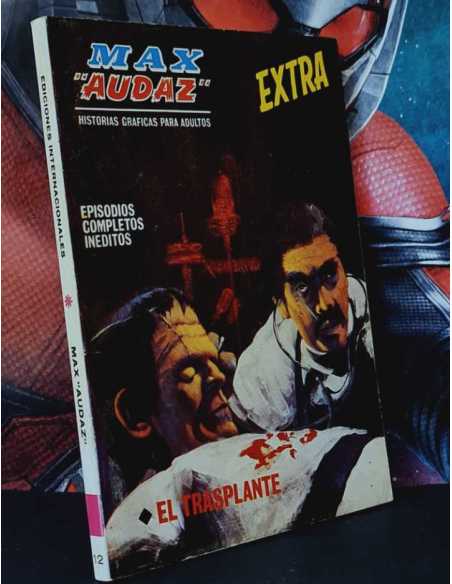 EXCELENTE ESTADO MAX AUDAZ 12 EL TRASPLANTE TACO EDICIONES VERTICE