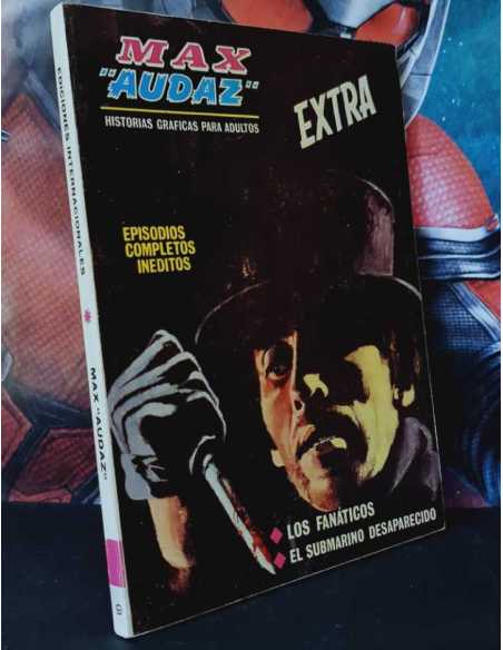 EXCELENTE ESTADO MAX AUDAZ 9 LOS FANÁTICOS TACO EDICIONES VERTICE
