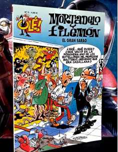 CASI EXCELENTE ESTADO MORTADELO Y FILEMON 5 EL GRAN SARAO...
