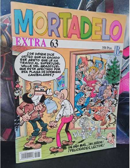 MUY BUEN ESTADO MORTADELO EXTRA 63 EDICIONES B GRAPA