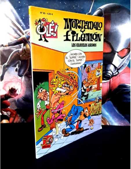 EXCELENTE ESTADO MORTADELO Y FILEMON 85 LOS KILOCICLOS ASESINOS EDICIONES B OLE CUARTA EDICION