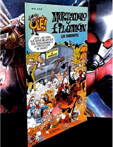 EXCELENTE ESTADO MORTADELO Y FILEMON 19 LOS SOBRINETES EDICIONES B OLE CUARTA EDICION