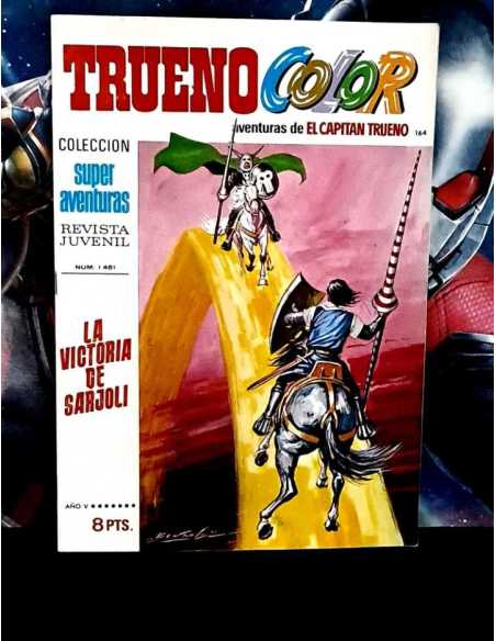 EXCELENTE ESTADO TRUENO COLOR 164 SUPER AVENTURAS 1451 LA VICTORIA DE SARJOLI BRUGUERA